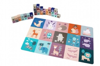 Bộ xếp hình gỗ OZMTOYS