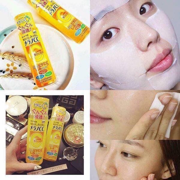 Lotion Melano CC Dưỡng Sáng Da Mờ Thâm Mentholatum Whitening Nhật Bản - Chai 170ml