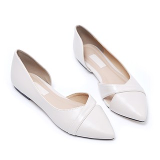[Form Lớn Lùi 1 Size ] Giày Búp Bê Hở Eo Merly 1266
