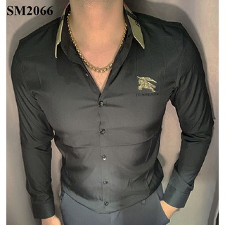 Áo sơ mi burb SM2066,form body  sang trọng phong cách, mềm mượt vải chống thấm mồ hôi rất sang trọng,100% ảnh thật