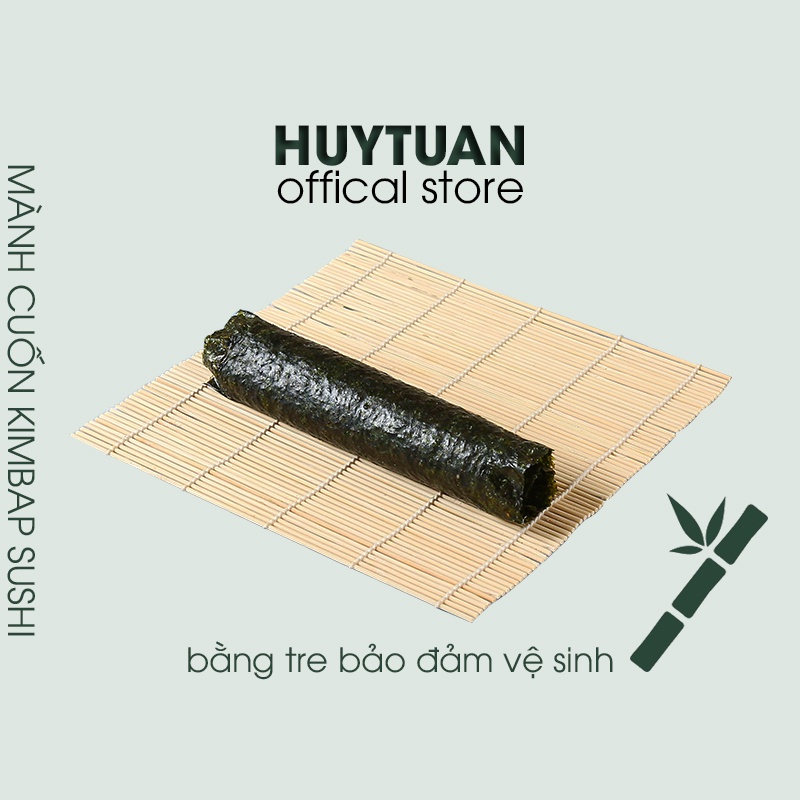 Mành tre cuốn kimbap sushi tiện ích bảo đảm vệ sinh