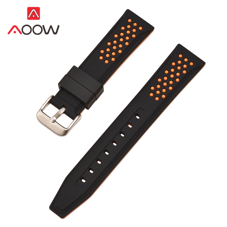 SAMSUNG Dây Đeo Silicon Mềm 20mm 22mm 24mm 26mm 42mm 46mm Cho Đồng Hồ Thể Thao Amazfit