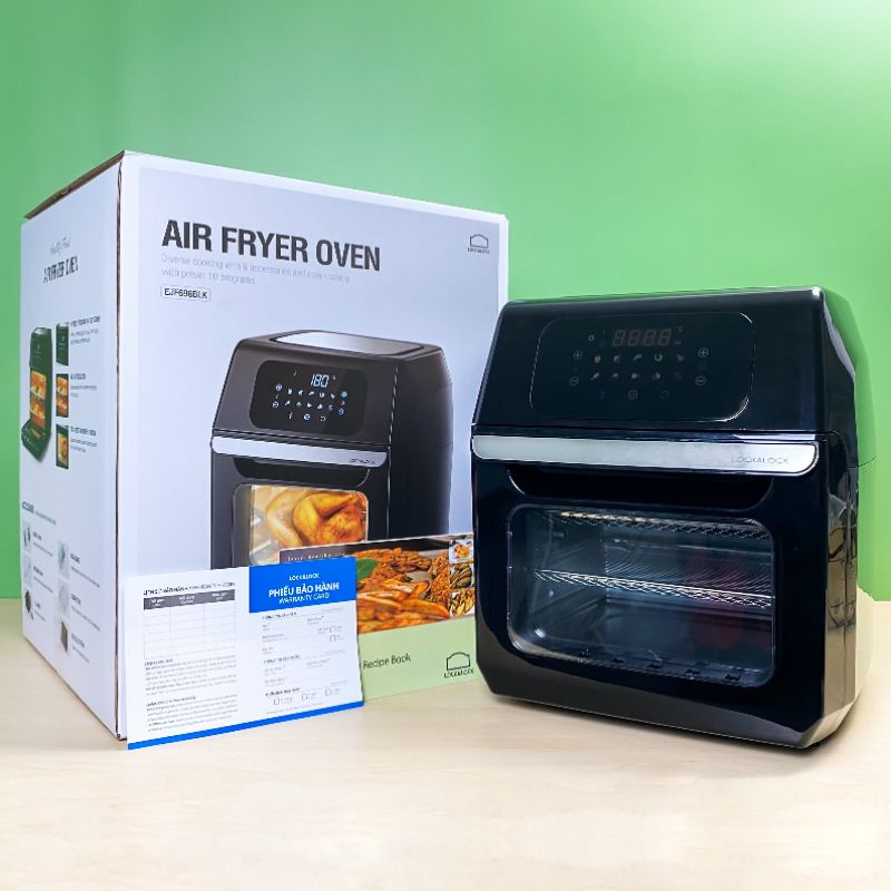 Nồi chiên không khí Lock&Lock 12L EJF696BLK