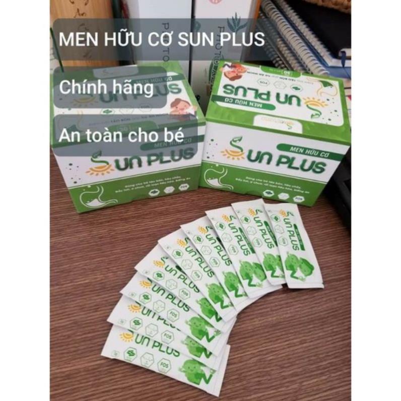 Combo sữa non Và men hữu Cơ Sunplus giúp bé ăn  khỏe, ngủ ngon, tăng Cân