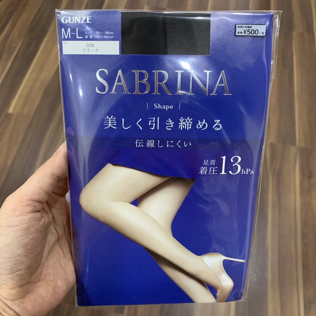 [Hàng auth chuẩn bill] Quần tất SABRINA bìa xanh/ đỏ/ đen