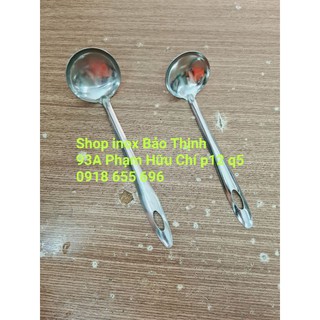 Muôi thủng,muôi múc canh inox