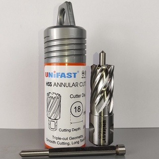 Mũi Khoan Từ Thép Gió Phi 18 UNIFAST HSS 18x25 - 18mm
