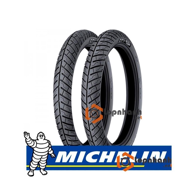 Vỏ xe máy Michelin City Pro size 17 " xe số " chính hãng " chống đinh "