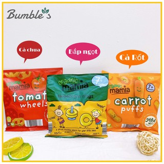 Bánh ăn dặm hữu cơ Organic Mamia cho bé 7m+ (bao bì mới)