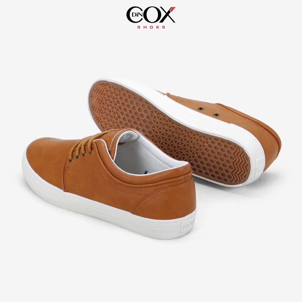 Giày Sneaker Da Nam DINCOX C03 Khí Chất Lịch Thiệp Tan