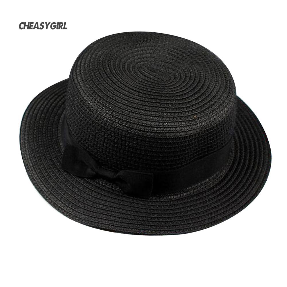 ★Nón Cói Rộng Vành Phối Nơ Màu Sắc Thời Trang Cho Nữ