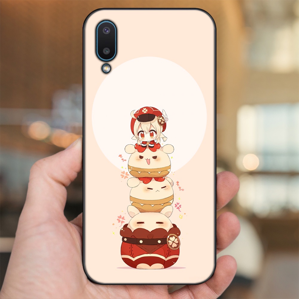 Ốp lưng Samsung A02 viền đen in hình Klee Genshin Impact