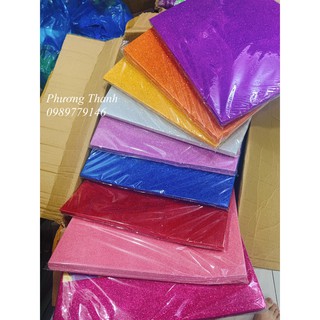 XỐP NHŨ KIM TUYẾN,khổ 40x50cm,1tờ