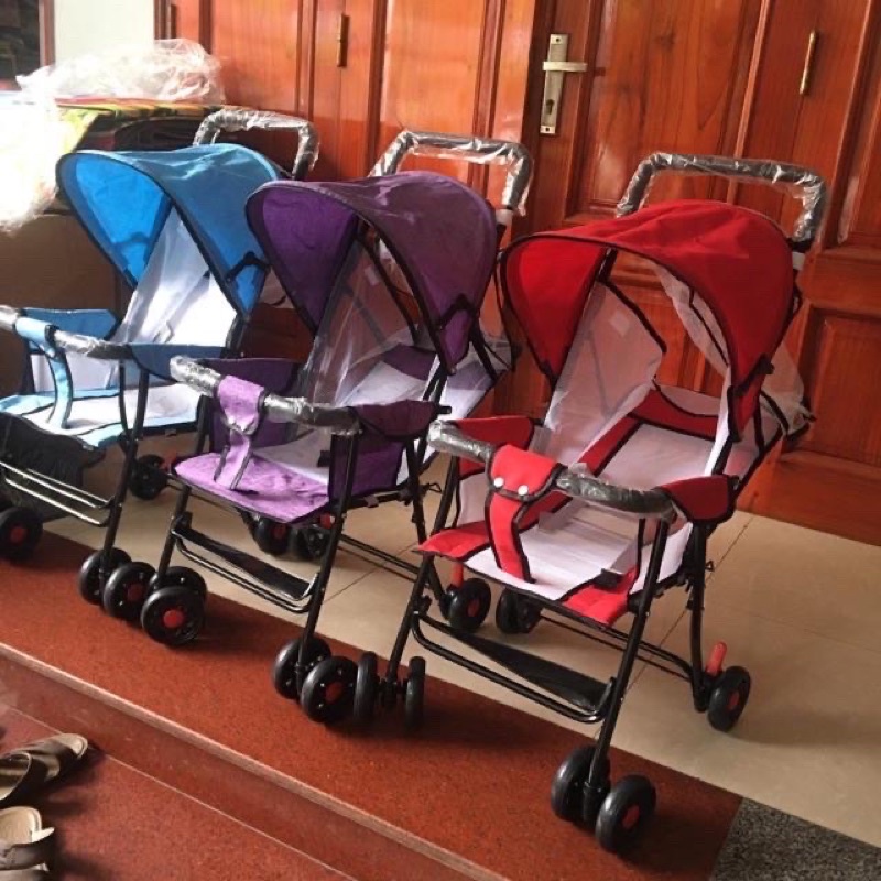 Xe đẩy cho bé 3 tư thế mẫu mới cao cấp ( nằm, ngả, ngồi )