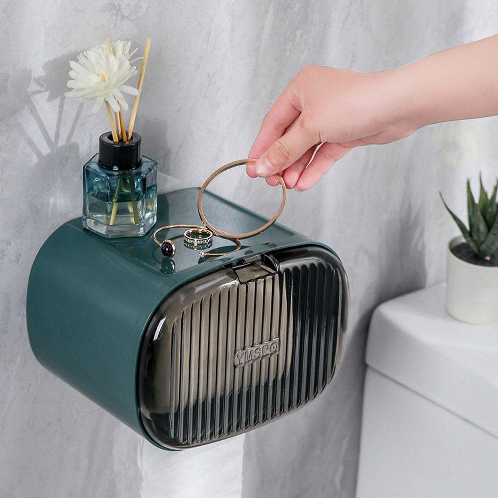 Giá Đỡ Cuộn Giấy Vệ Sinh Chống Nước Không Đục Lỗ Cho Nhà Bếp / Phòng Tắm