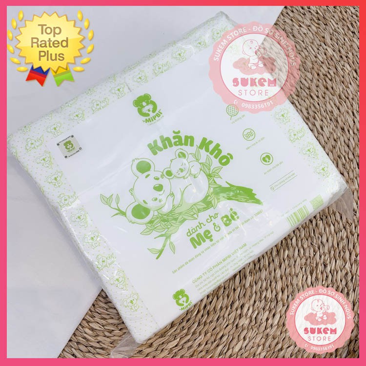 Giấy Khô Đa Năng Mipbi - Gói 300G, 600G, 900G An Toàn Cho Bé Yêu