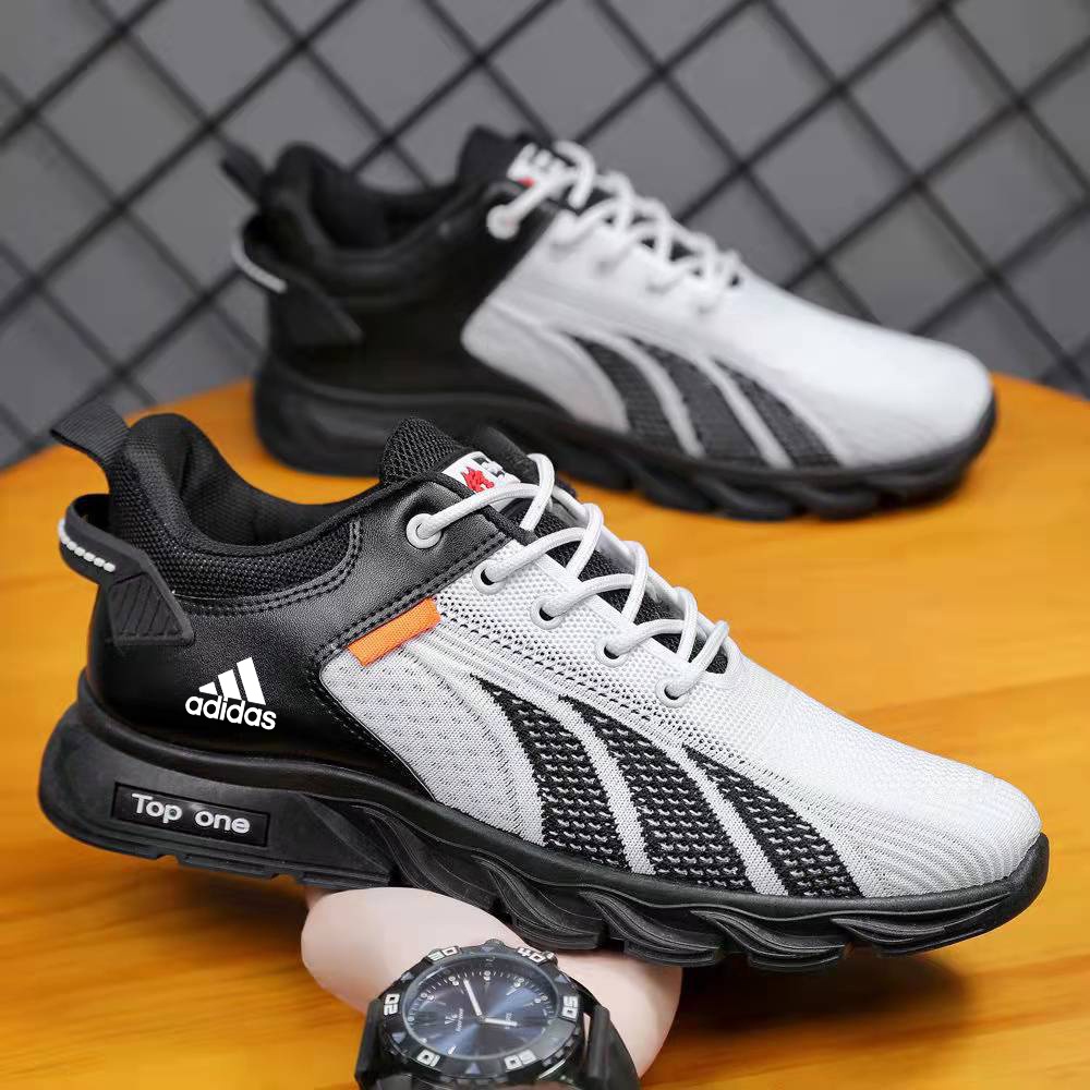 Giày Thể Thao Chạy Bộ Mùa Hè Cho Nam Kasut Lari Kasual Size 38-45