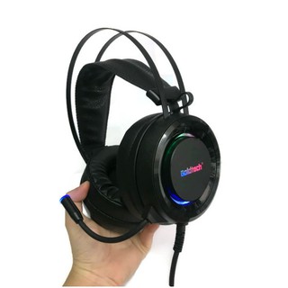 Tai nghe chụp tai gaming goldtech lk89 âm thanh 7.1 cổng usb