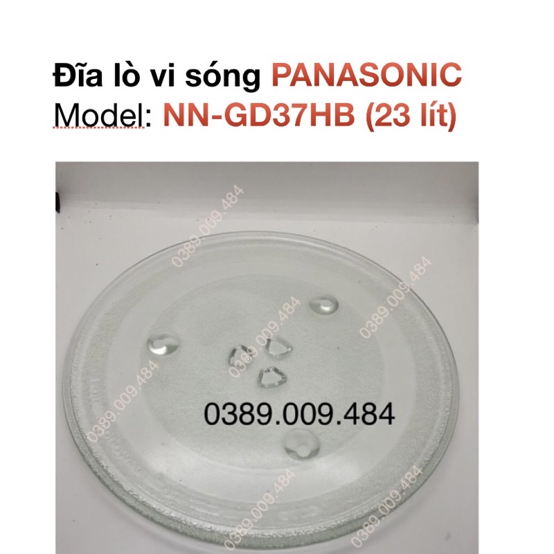 Đĩa lò vi sóng PANASONIC NN-GD37HB (23 lít)