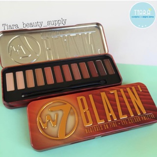 Bảng Phấn Mắt W7 Blazin Neutrals On Fire Eye Color Palette