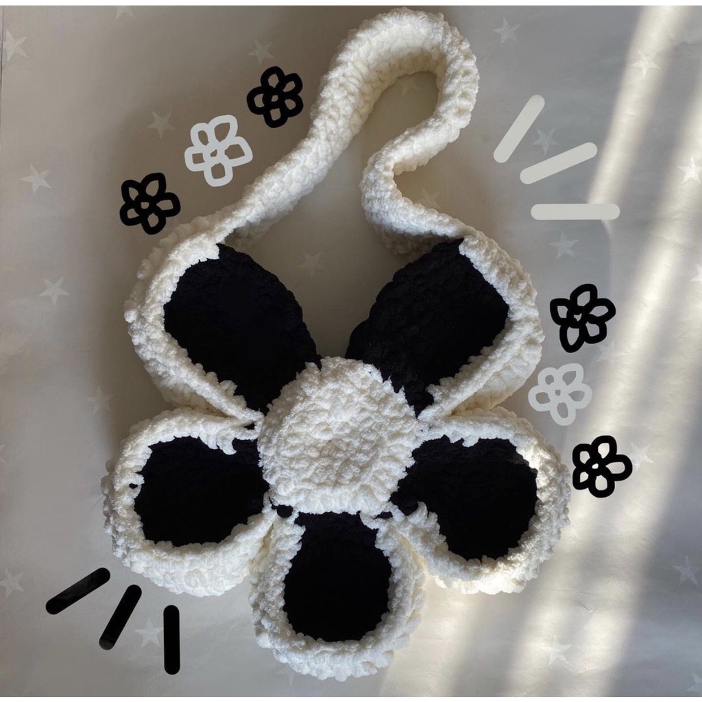 Túi Bloom Bag len nhung mềm mịn by TheHerbie