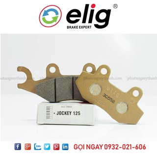 Bố thắng , má phanh dĩa xe Jockey 125 - Elig