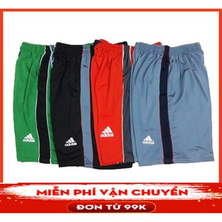 Quần Đùi Nam - Quần Short Nam Thun sọc đứng mặc nhà thể thao [ 1 quần ]