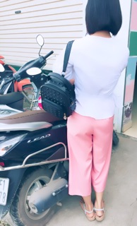 Balô đeo chéo 2in1 hàng VN chất da xịn