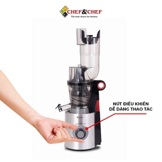 Máy ép chậm chef&chef ch-801d thêm chức năng vắt cam và làm kem