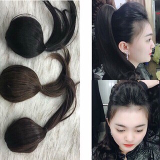 Tóc Mái phồng 🥰 freeship🥰 tóc mái phồng tóc cao cấp- hình thật