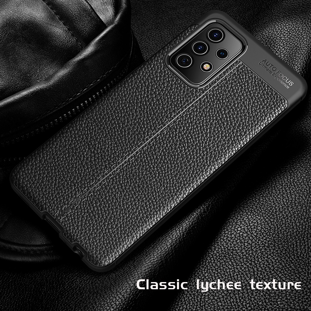 Ốp điện thoại mềm bề mặt da vải thiều chống sốc cho  Samsung Galaxy A02 A12 A32 A42 A52 A | BigBuy360 - bigbuy360.vn