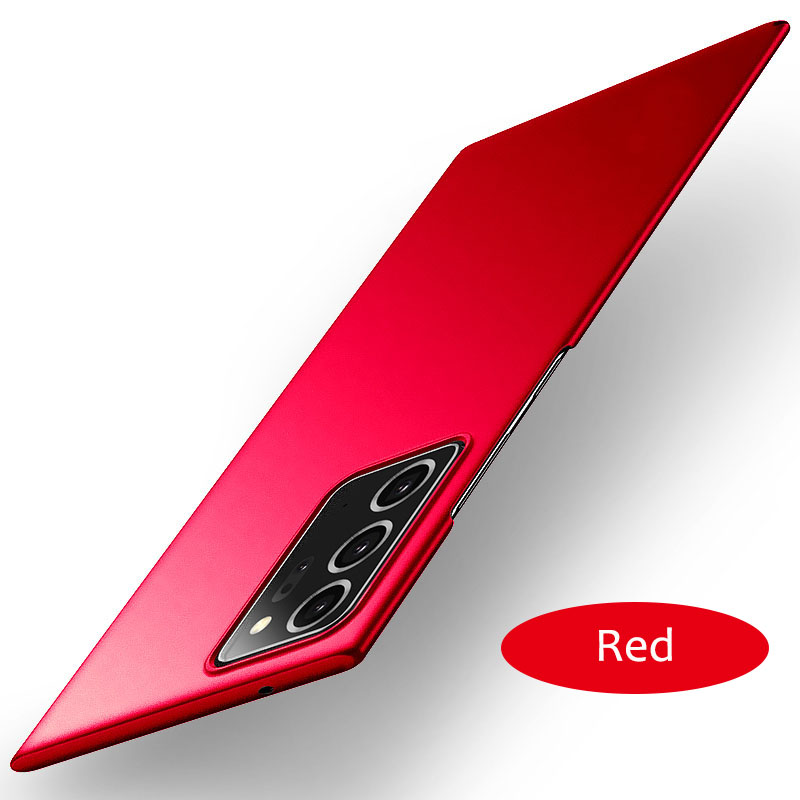 Ốp điện thoại PC cứng siêu mỏng thiết kế đơn giản cho Samsung Galaxy Note 20 Ultra 5G