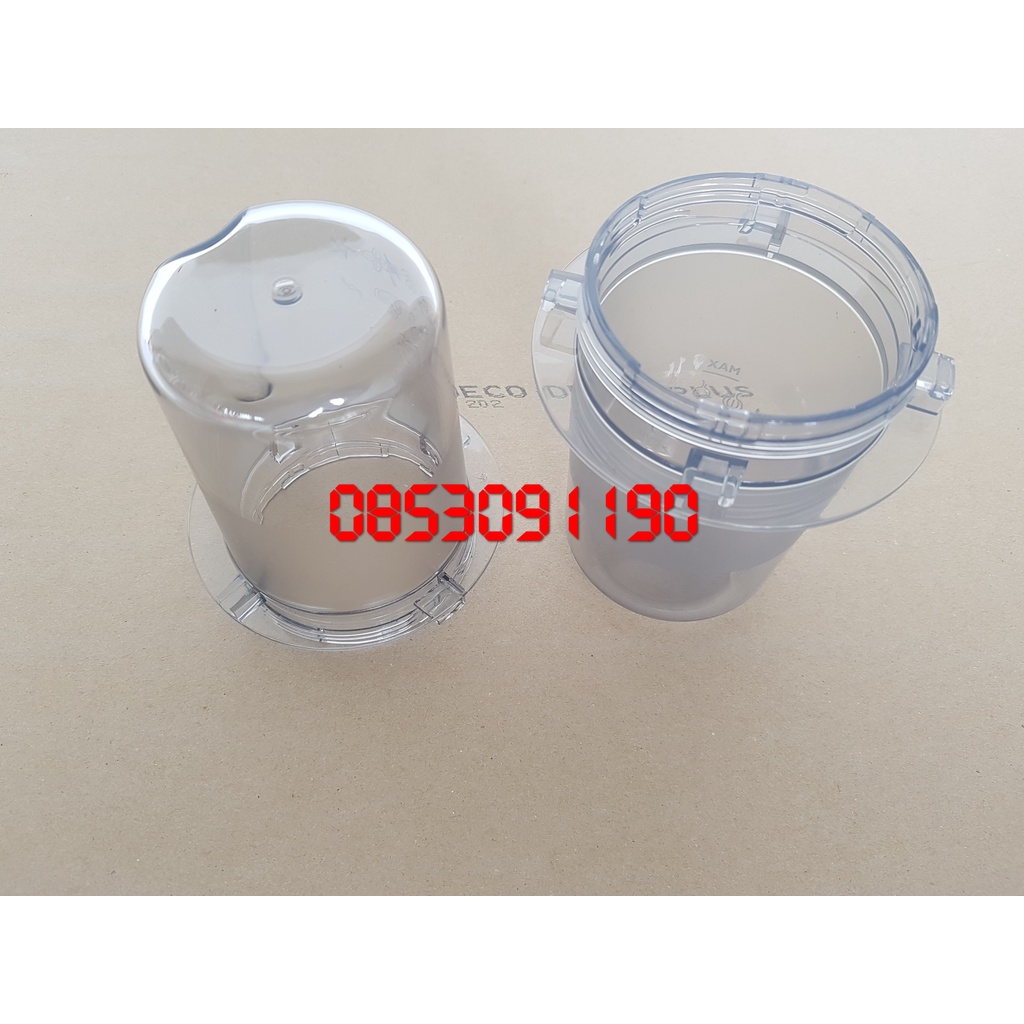 Phụ kiện  cốc bé - Cối xay khô không kèm dao Philips chính hãng HR2108/ Hr2102