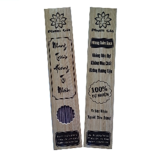 Nhang Trầm Hương 30cm 100 cây Chân Mộc Tự Nhiên 100%