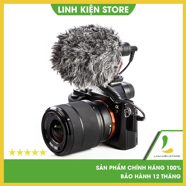 Micro Thu Âm Cao Cấp Boya Pro-K2/ BM3030 / BM3031 / DM2 dùng cho máy ảnh DSLR, action camera