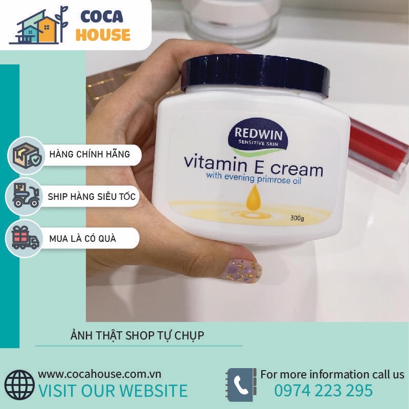 Dưỡng Body Vitamin E Cream Úc Sữa Dưỡng Thể Body Lotion Redwin Úc | BigBuy360 - bigbuy360.vn