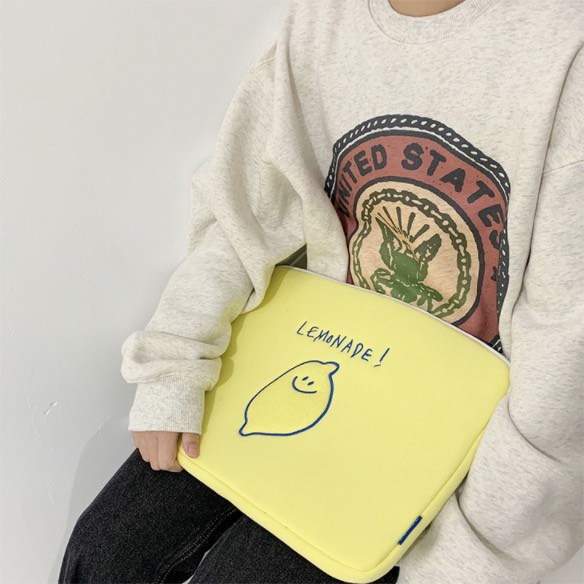 Balo đựng laptop thêu họa tiết phong cách Hàn Quốc