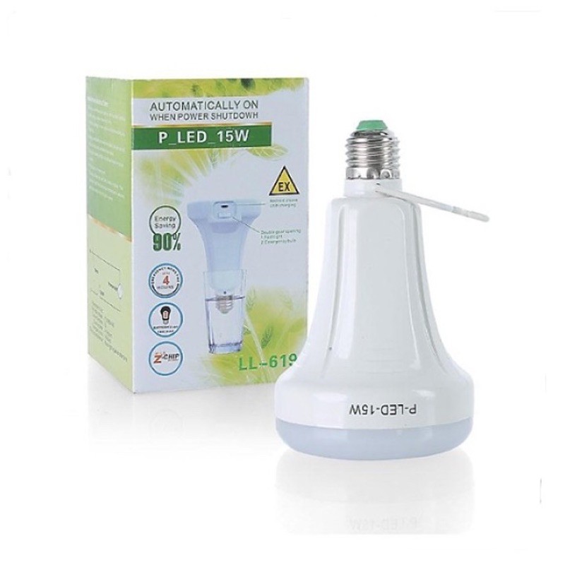 FREESHIP Siêu phẩm Bóng đèn Led 15W có công tắc với 2 chức năng chiếu sáng và đèn pin