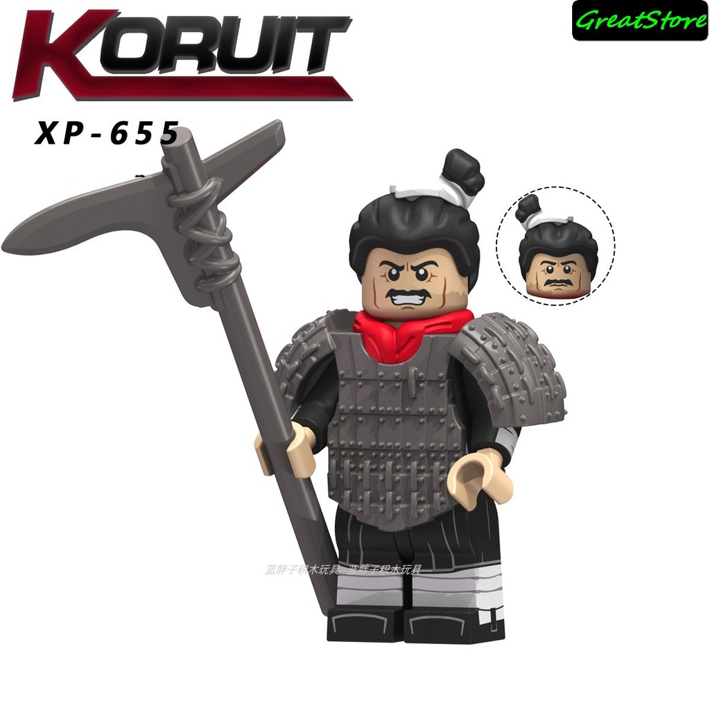 [Mã LIFE1003ALL giảm 10% đơn 50K] ( Hãng Sẵn Sàng ) MINIFIGURES LEGO KORUIT ĐẾ QUỐC ĐẠI TẦN QIN EMPIRE KT 1088