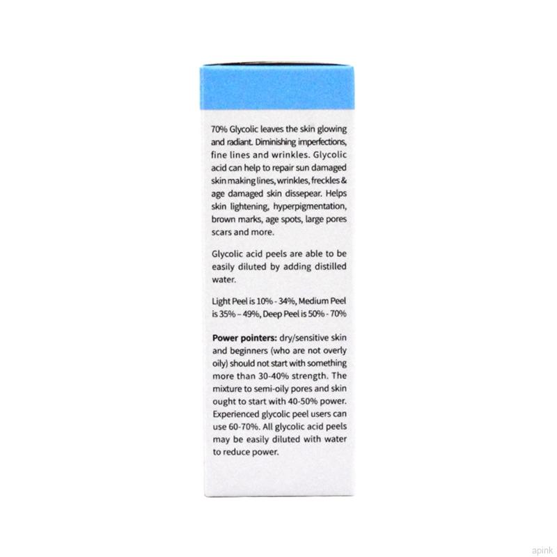 Serum tinh chất Glycolic Acid se khít lỗ chân lông cân bằng nước và dầu làm sáng da mặt 30ml