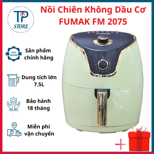 Nồi Chiên Không Dầu Cơ Fumak FM 2075 - Dung tích 7.5L - Đổi trả 7 ngày