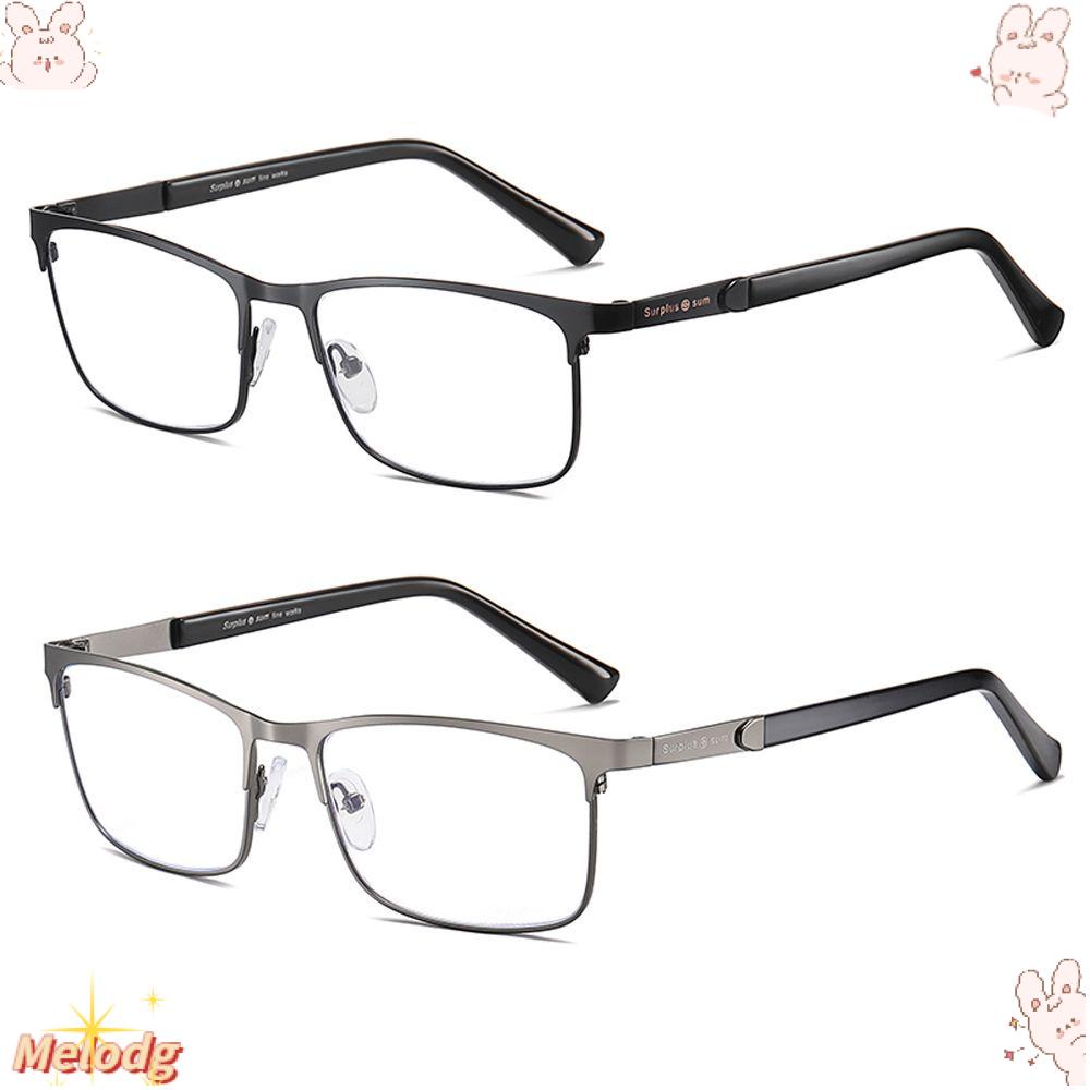 Kính Đọc Sách +1.0~+4.0 Bằng Thép Không Gỉ Cho Nam Và Nữ