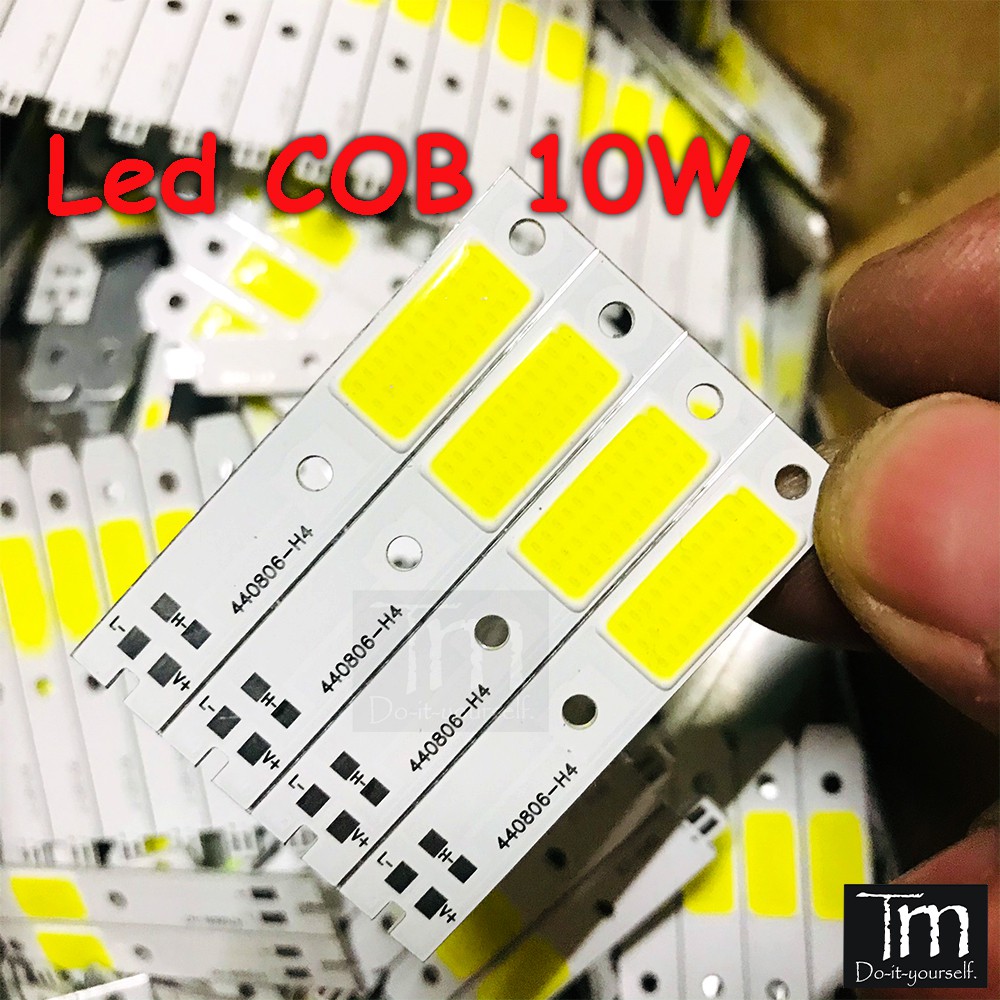 10 Chiếc Chip LED COB Pha Oto 10W