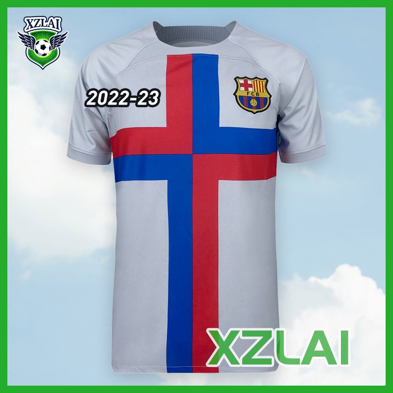 Áo Thun Đá Banh Số 22 23 S - 4XL Đội Tuyển Barcelona 2022-23
