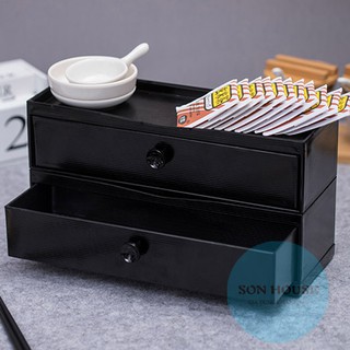Hộp đựng đũa muỗng thìa 2 tầng bằng melamine