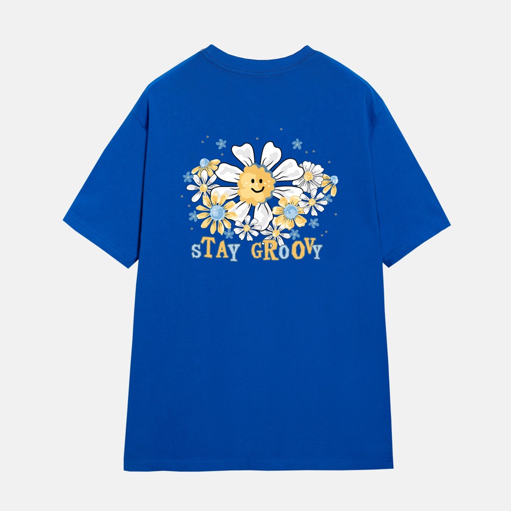Áo thun unisex nam nữ 4Lucky 6045 - form rộng oversize streetwear