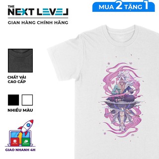 Áo thun Yasuo & Yone Unisex THE NEXT LEVEL, Cotton 100% 2 màu nam nữ - BT0038