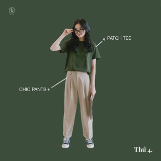  Áo Thun Nữ SSSTUTTER Patch Tee / HER