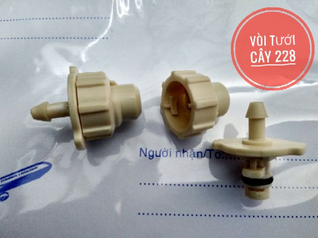 Phụ Kiện Lọc, Tê Nối Béc Phun Sương Tự Động Aquamate Cho Ống Tio 5, 6ly