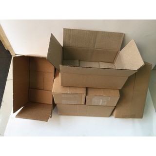 Hộp giấy carton GIÁ RẺ 5x5x12.5, số lượng 60 hộp _RINRIN CARTON